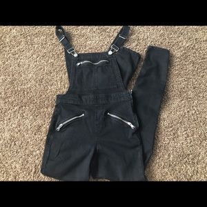 h&m black overalls
